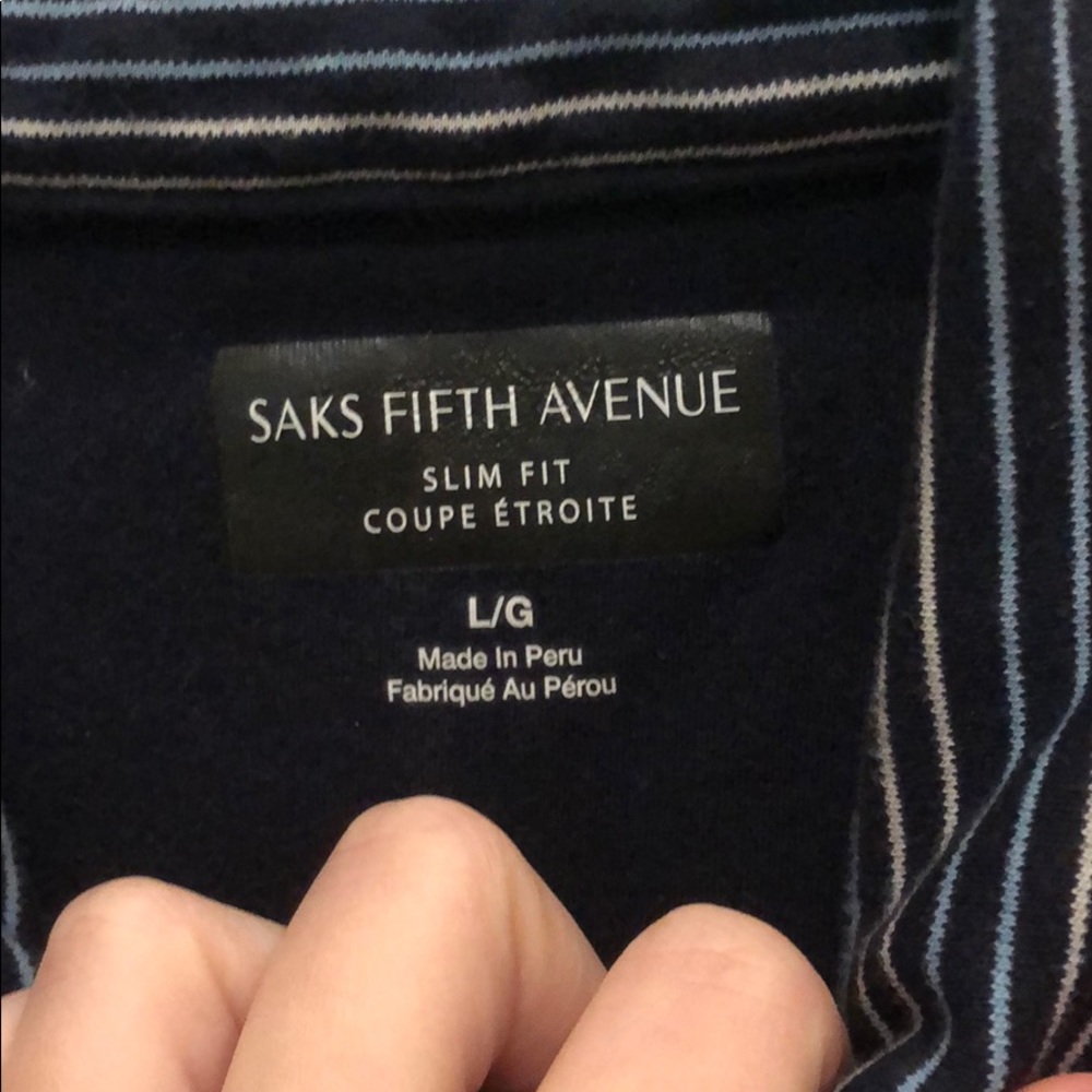 🟩Saks fifth avenue polo - Picture 3 of 5